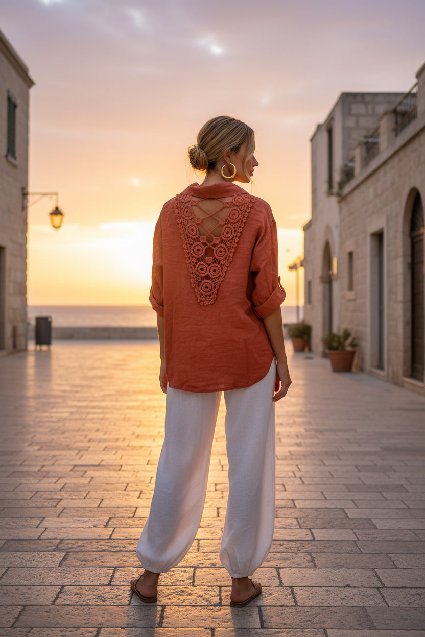 709 chemise broderie