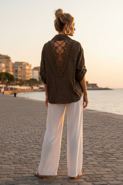 709 chemise broderie
