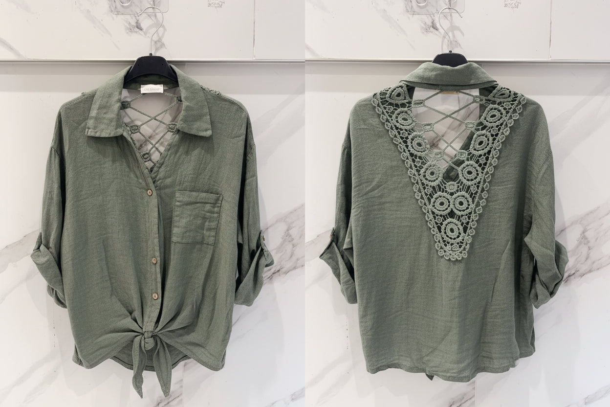 709 chemise broderie