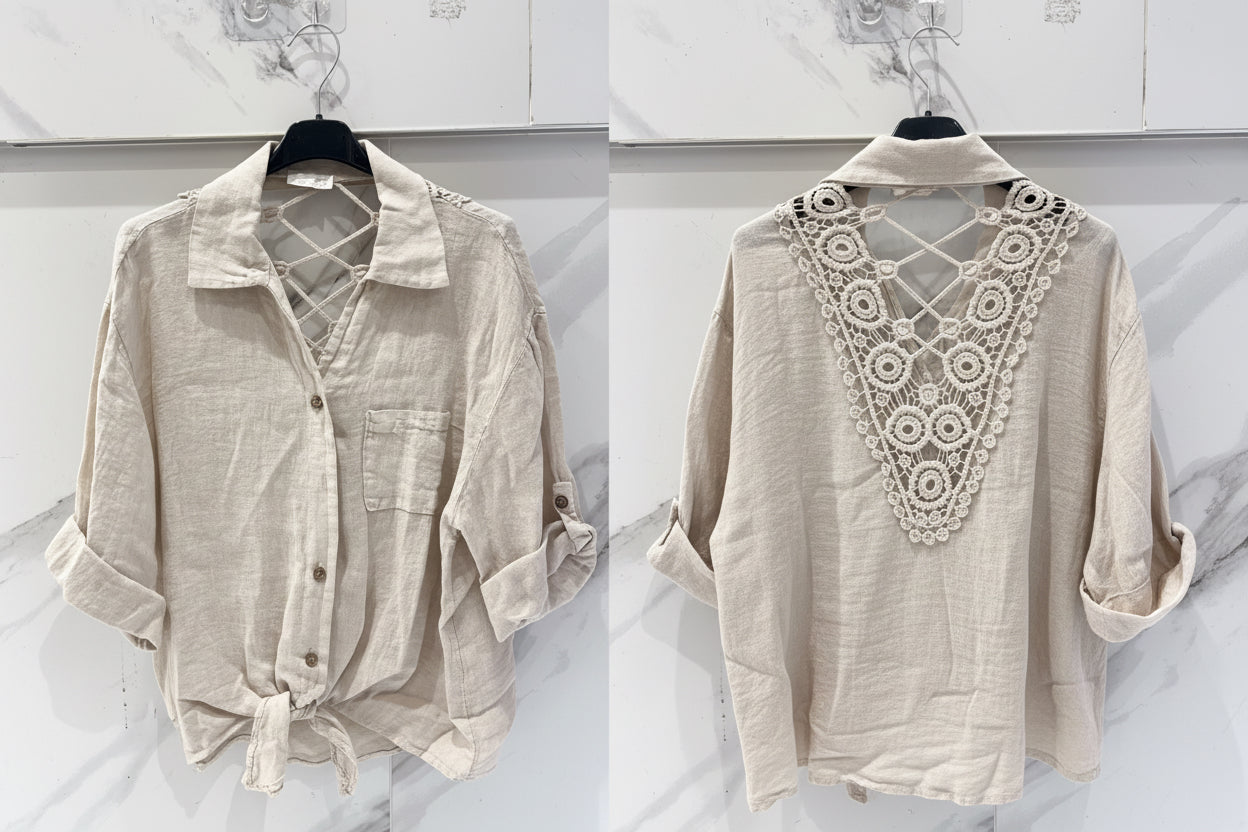 709 chemise broderie