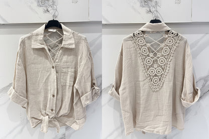 709 chemise broderie