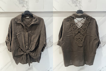 709 chemise broderie