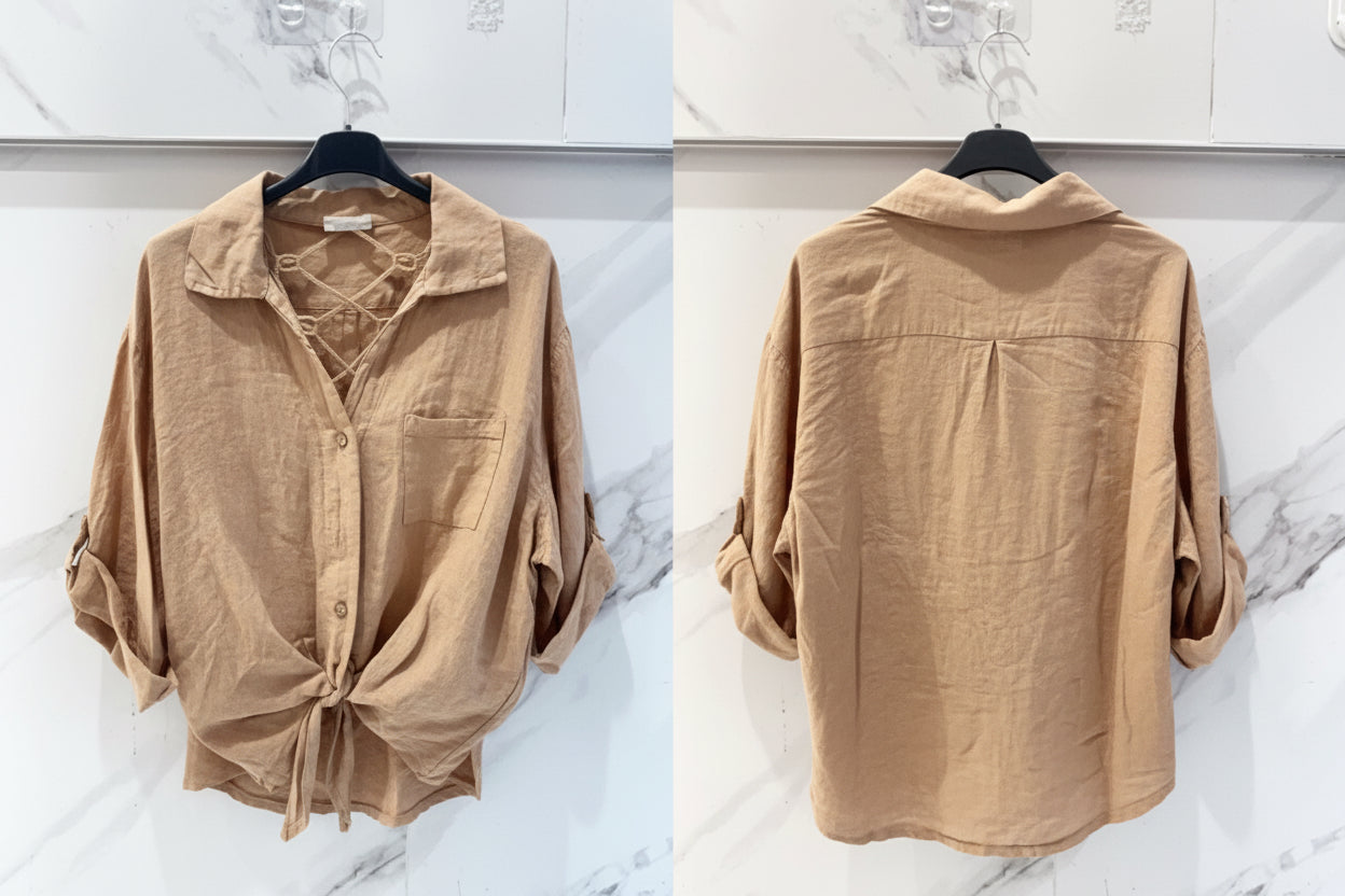 709 chemise broderie