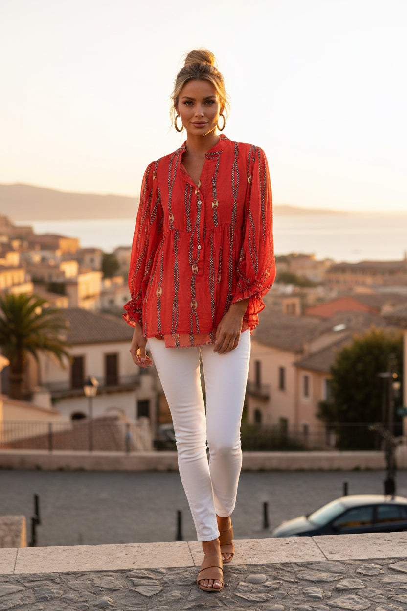 725 chemise chaîne