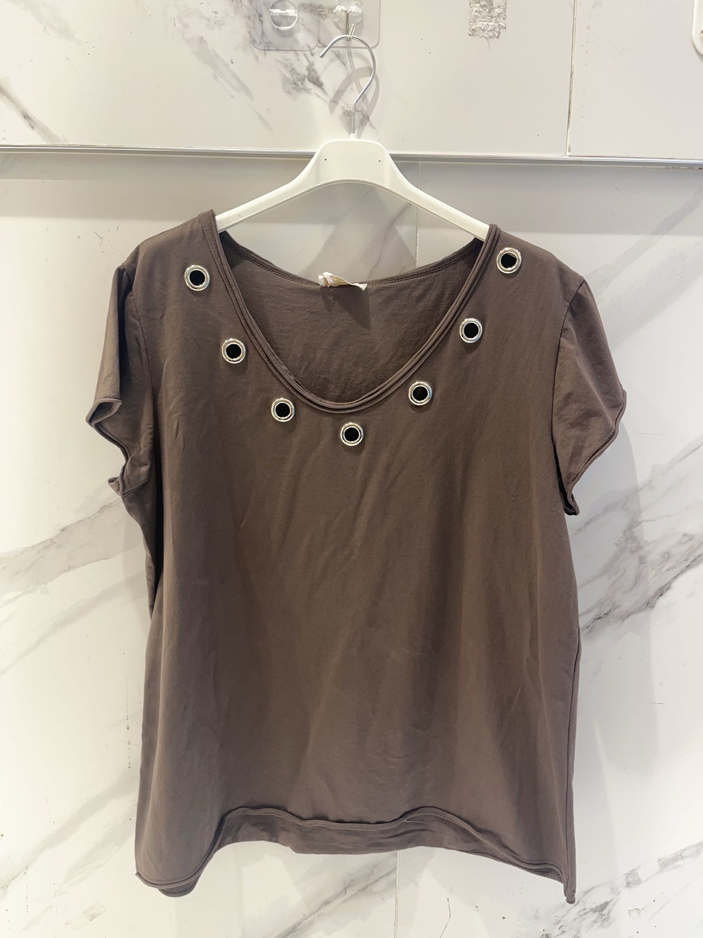 713 tshirt œillet métallique