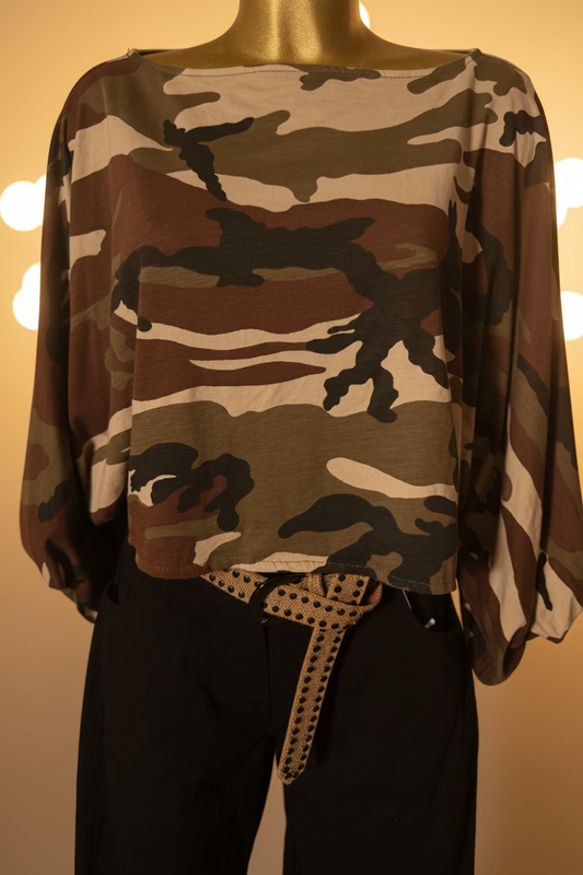 LINA Haut court camouflage