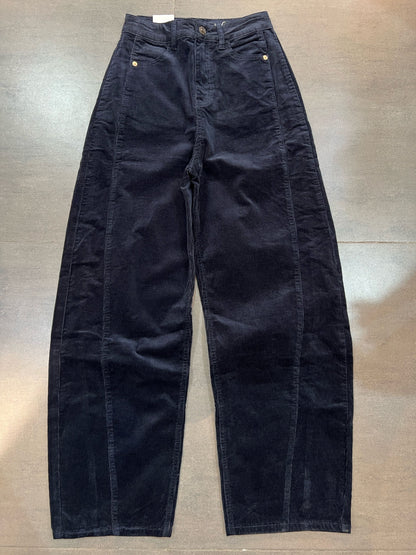 ALASKA Pantalon Barrel en velours