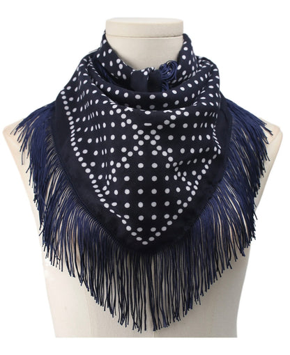 BORGIA Foulard frangé