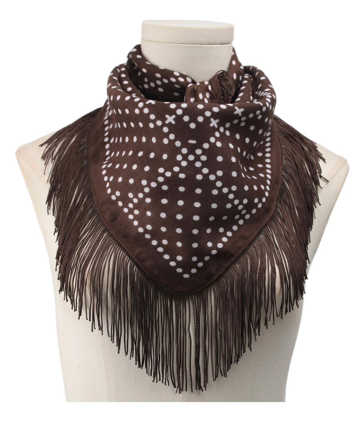 BORGIA Foulard frangé