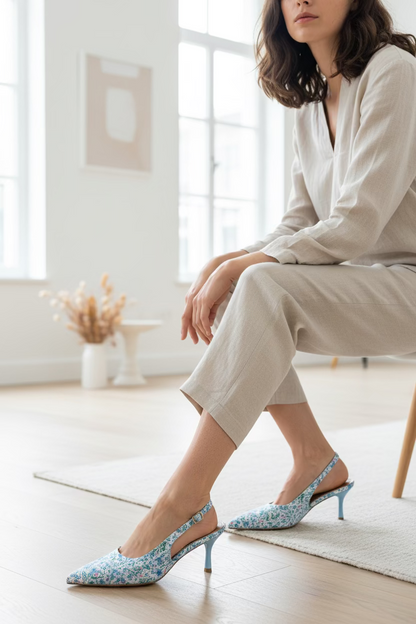 126 ESCARPIN STILETTO PRINTEMPS