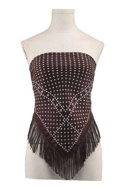 BORGIA Foulard frangé