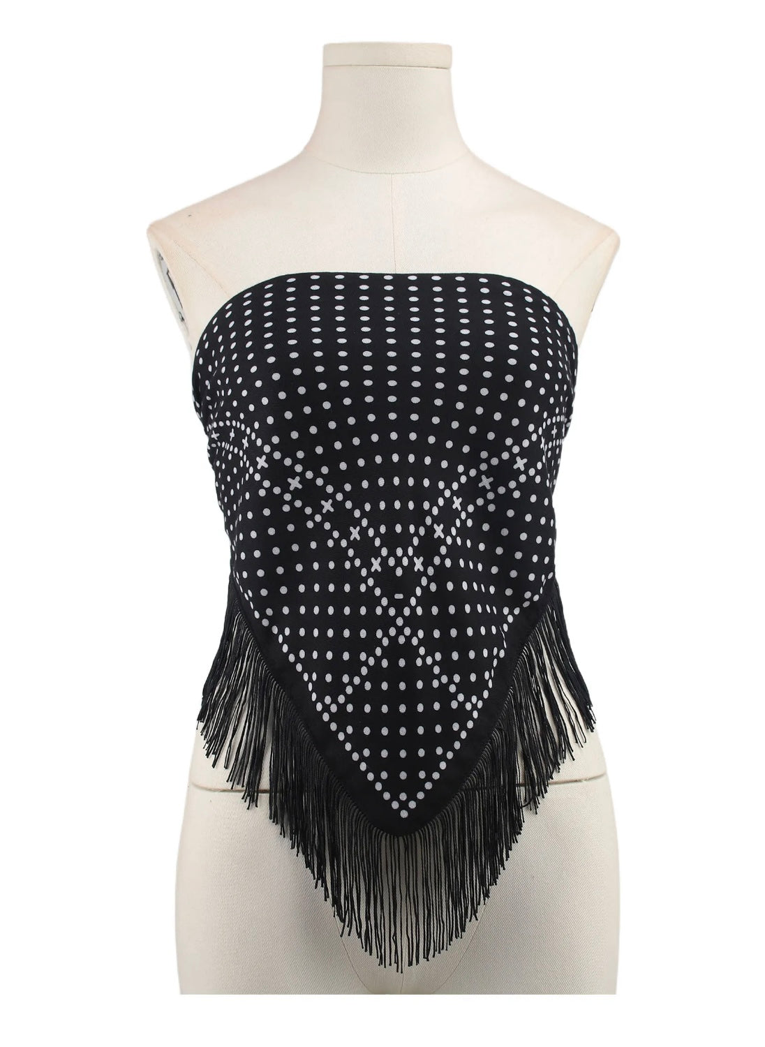 BORGIA Foulard frangé