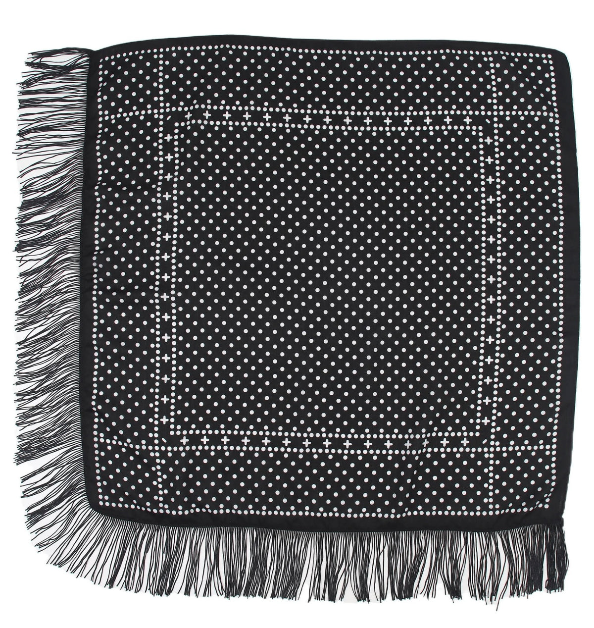 BORGIA Foulard frangé