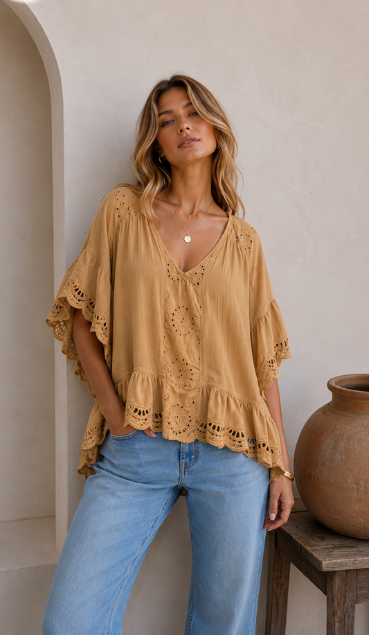 686 Haut broderie